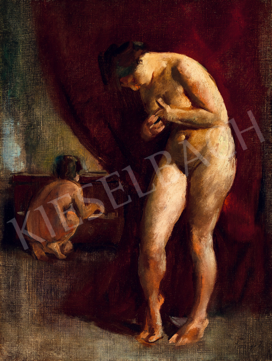 Szőnyi, István - After bathing | The 50th auction of the Kieselbach Gallery. auction / 196 Lot