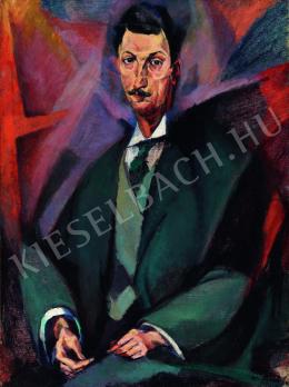 Tihanyi, Lajos, - Portrait of Ciaclan Virgil (1914)