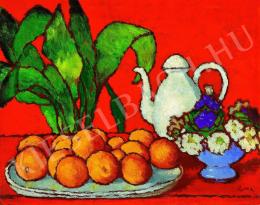 Rippl-Rónai, József - Still-life with oranges (c. 1910)