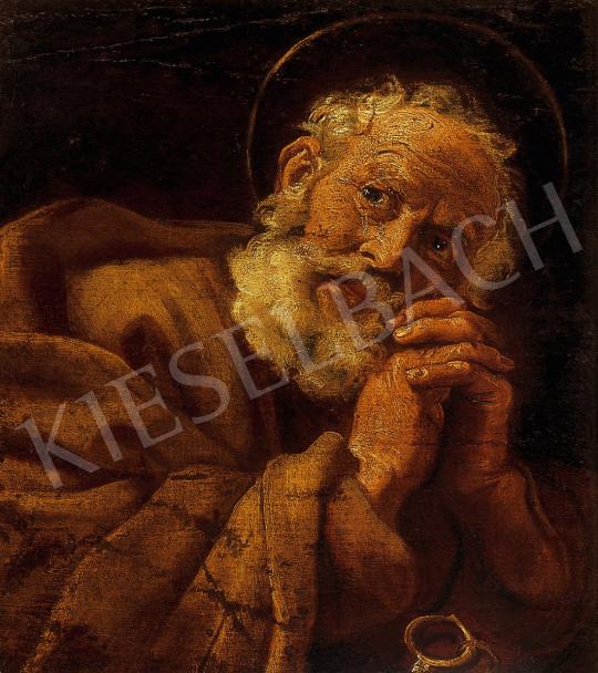 Ismeretlen olasz festő, 18. század - Szent Péter | 8. Aukció aukció / 310b tétel