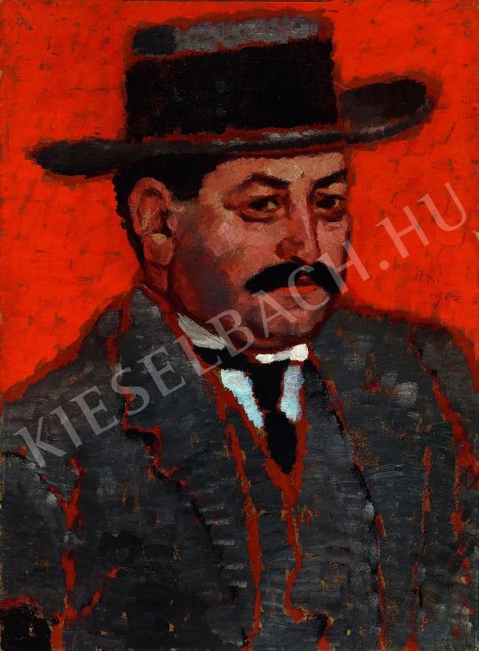 Rippl-Rónai József - Nemes Marcell arcképe festménye