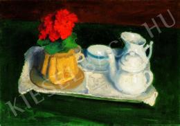  Ferenczy, Károly - Still-life with gugelhupf (1911)
