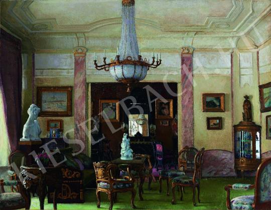 Vidovszky, Béla - Salon of Kohner Palace painting