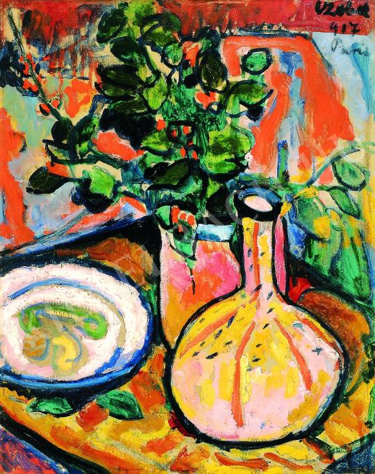  Czóbel, Béla - Fauve Still-Life painting