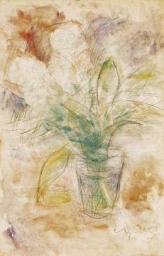 Czóbel, Béla - Still-Life of Lilies-of the-Valley | 24th Auction auction / 3 Lot