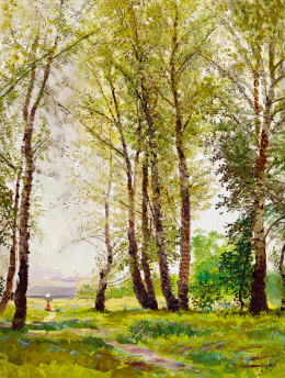  Mednyánszky, László - Path in the Forest 