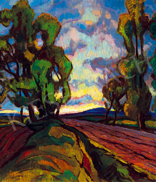 Balla, Béla - Lane with Trees | 51st Winter Sale auction / 27 Lot