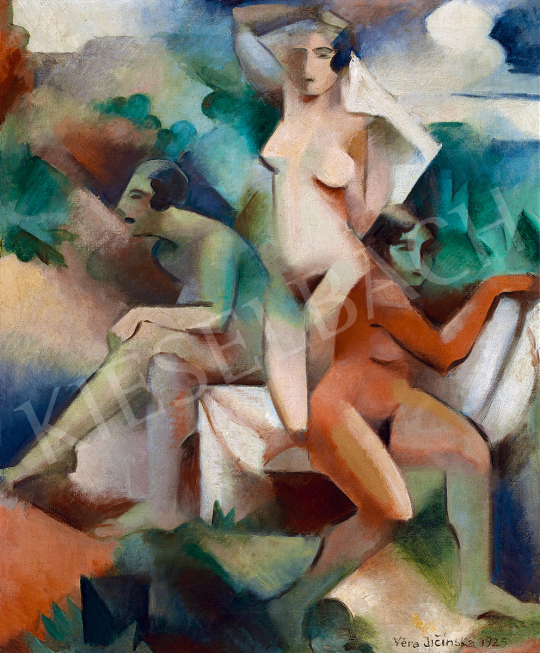  Jičinská, Vera - Three Nudes in the Nature | 51st Winter Sale auction / 29 Lot