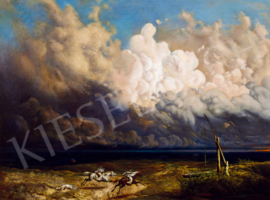  Madarász, Viktor - Storm in the Grassland | 51st Winter Sale auction / 33 Lot