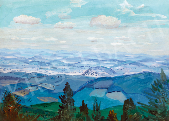  Molnár C., Pál - View to the Hills | 51st Winter Sale auction / 40 Lot