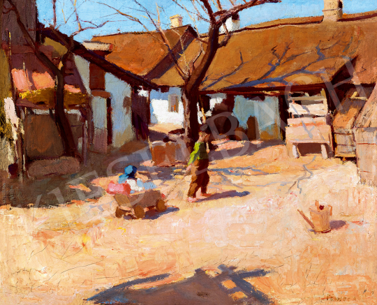 Fényes, Adolf - Courtyard | 51st Winter Sale auction / 91 Lot