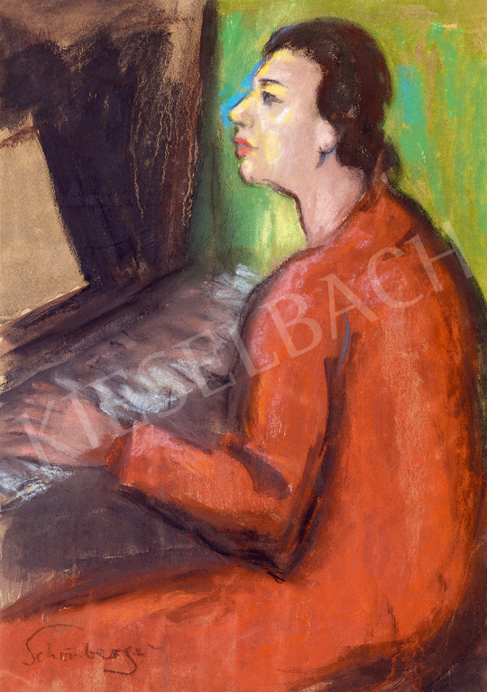  Schönberger, Armand - At the Piano | 51st Winter Sale auction / 124 Lot