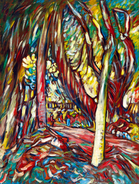 Farkasházy, Miklós - Siófok Walkway | 51st Winter Sale auction / 151 Lot