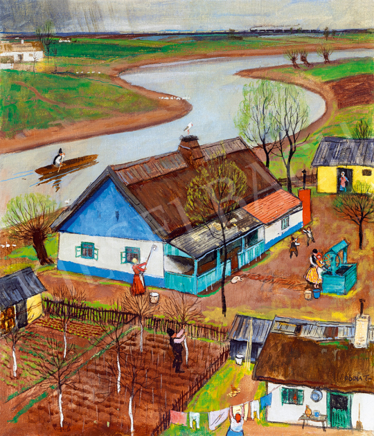  Pólya, Tibor - Spring in Szolnok | 51st Winter Sale auction / 159 Lot