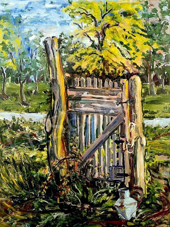 Székely, Olga, L. - Little portal painting