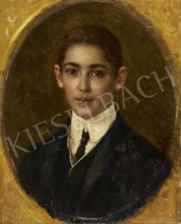 Unknown painter - Portarit of a Young Boy (1909)