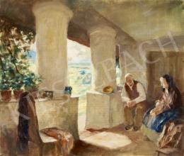 Péczely, Antal - Afternoon Rest (1930s)