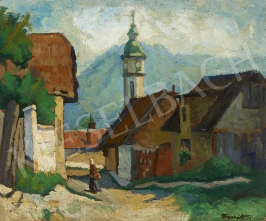 For sale Unknown Hungarian painter - Nagymaros 's painting