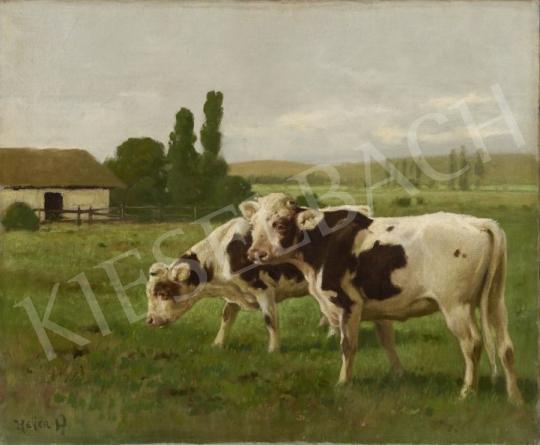 For sale Heyer, Artur, - Cows 's painting
