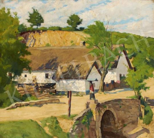 Kóbor, Henrik - Village painting