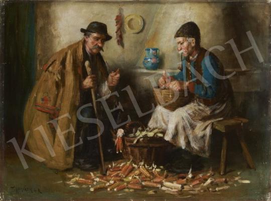 For sale  Horváth, G. Andor - Conversation 's painting