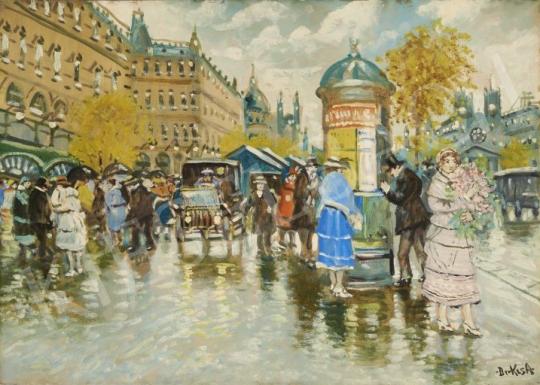 For sale  Berkes, Antal - Afternoon in the City 's painting