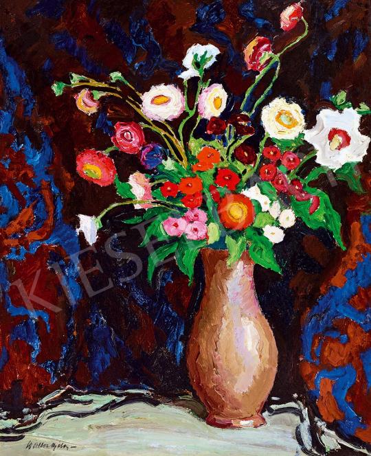 Balla, Béla - Studio Still-life with Flowers and Drapery | 52nd Spring Auction auction / 6 Lot