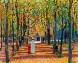  Csejtei Joachim, Ferenc - Walk in the Park, 1913 