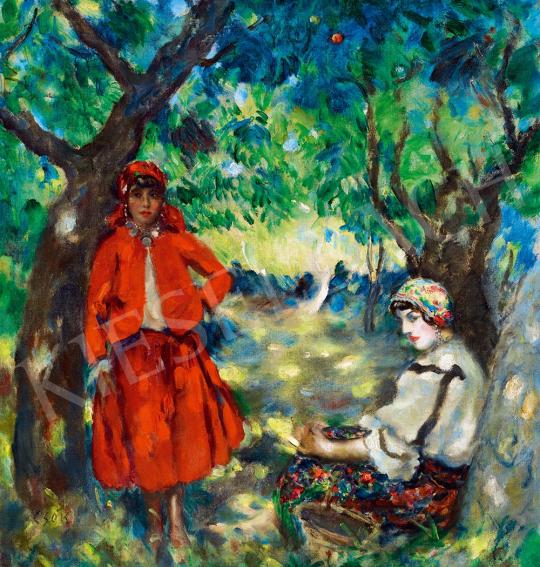  Csók, István - Girls in the Garden | 52nd Spring Auction auction / 10 Lot
