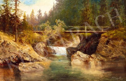Telepy, Károly - Waterfall in the High Tatras | 52nd Spring Auction auction / 23 Lot