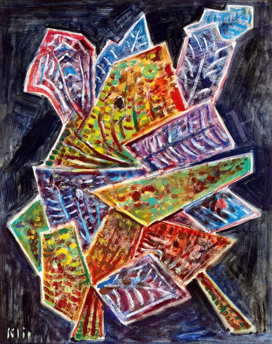 Klie, Zoltán - Composition with Leafs | 52nd Spring Auction auction / 51 Lot
