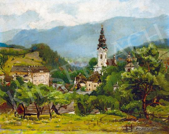 Brodszky Sándor - Selmecbánya látképe (Banská Stiavnica) | 52. Tavaszi Aukció aukció / 85 tétel