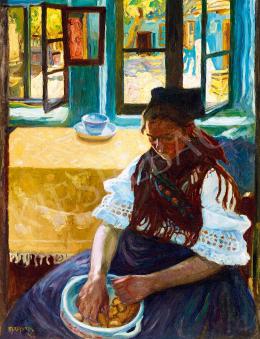  Perlmutter, Izsák - In the Room (In Front of the Window), 1908 