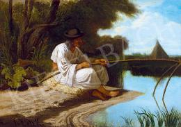  Lotz, Károly - Fisherman, c. 1860 