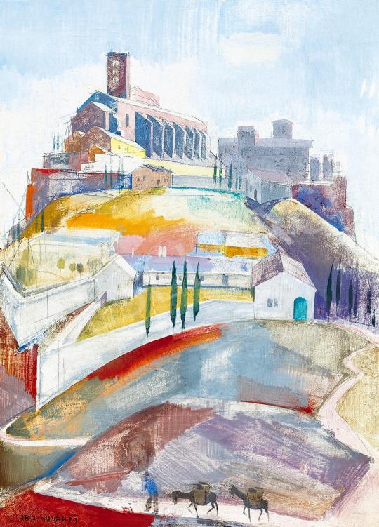 Aba-Novák, Vilmos - Italian Landscape, 1929 | 52nd Spring Auction auction / 123 Lot
