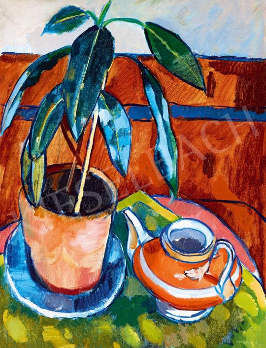  Fenyő, György - Still-Life with a Red Pot, 1927 | 52nd Spring Auction auction / 145 Lot