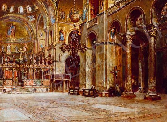 Skuteczky Döme - Velence (Basilica di San Marco) | 52. Tavaszi Aukció aukció / 154 tétel