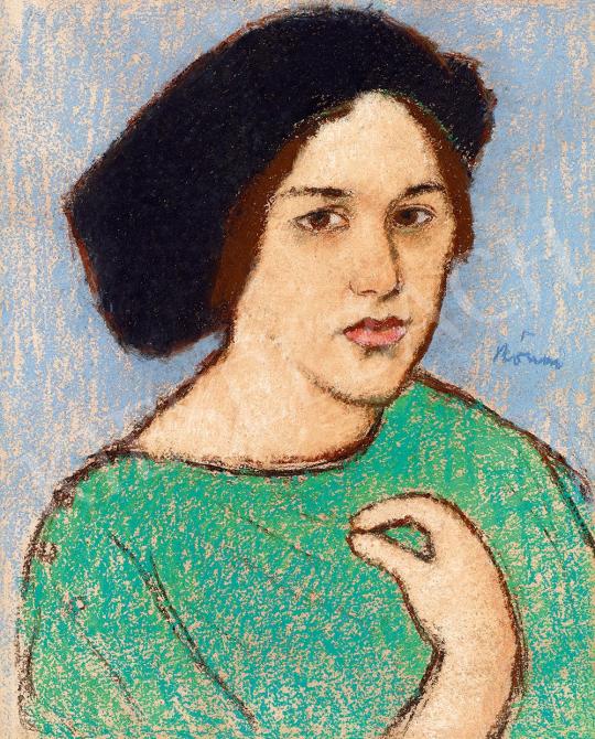 Rippl-Rónai József - Női portré | 52. Tavaszi Aukció aukció / 159 tétel
