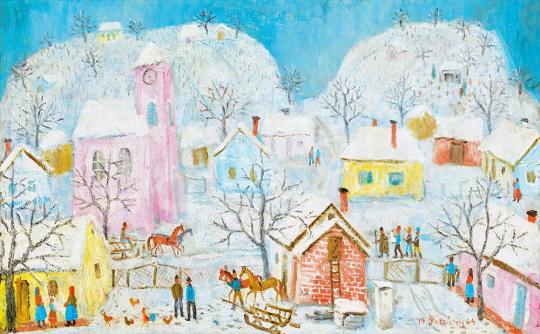 Pekáry, István - Winter (Fairy Tale Landscape) | 52nd Spring Auction auction / 190 Lot