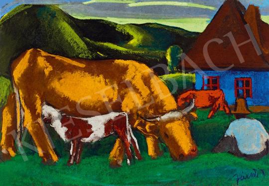  Jándi, Dávid - Nagybánya Landscape (Calf) | 52nd Spring Auction auction / 193 Lot