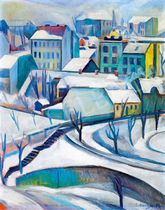  Schönberger, Armand - Winter Town (Rose Hill) | 52nd Spring Auction auction / 211 Lot