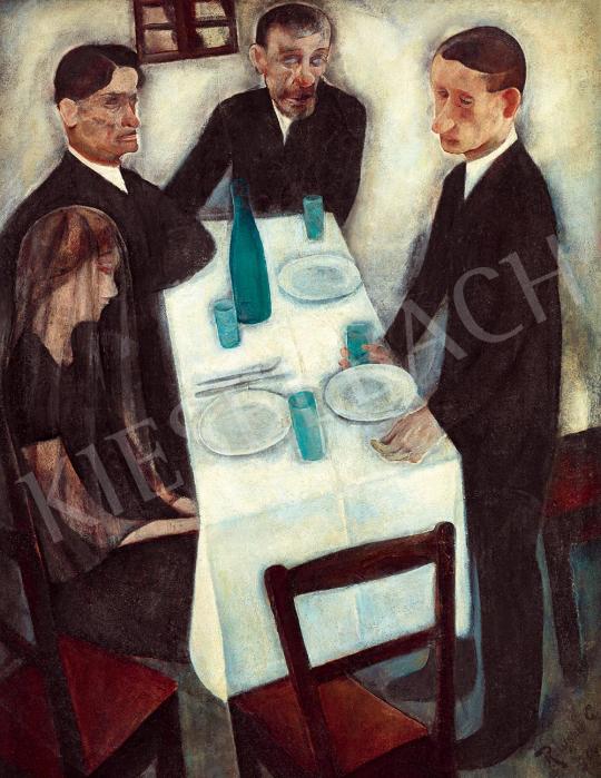 Rauscher György - Asztal körül (Tor) | 52. Tavaszi Aukció aukció / 213 tétel