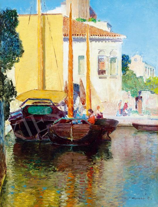 Herrer, Cézár - Sailing Boats in Venice | 52nd Spring Auction auction / 219 Lot