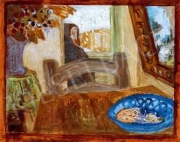  Ámos, Imre - Memory with Autumn Bouquet and a Blue Bowl 