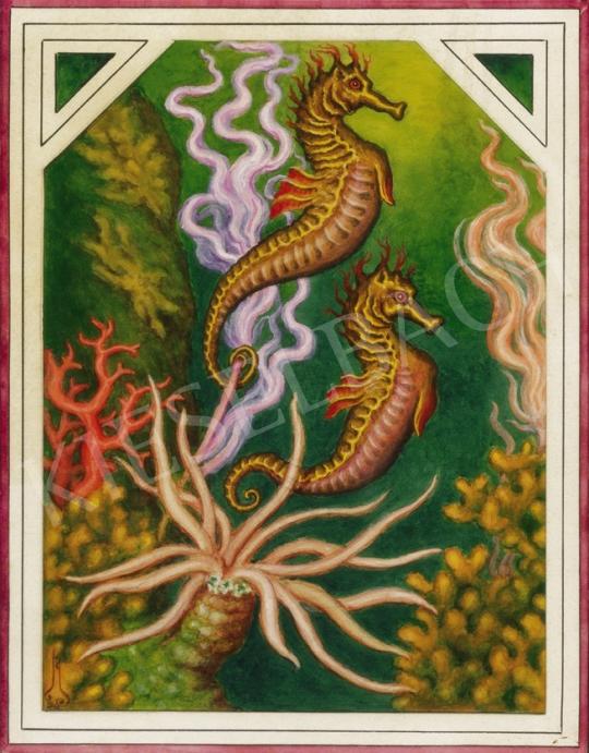 Kalmakoff, Nicolas - Seahorses, 1947 | 24th Auction auction / 62 Lot