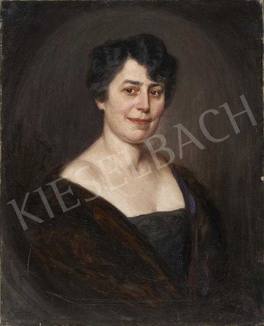 Eladó Endrey Sándor - Középkorú hölgy festménye