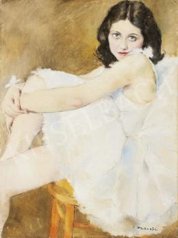  Fried Pál - Balerina fehér ruhában (c. 1930)