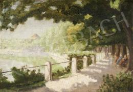  Kopits János - Sunny Walkway, c. 1930 