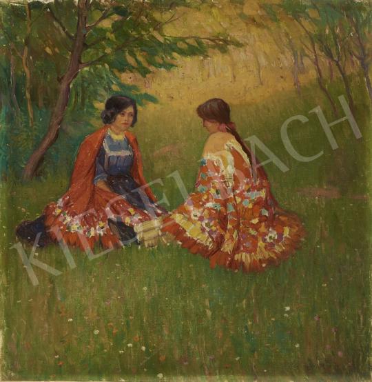 For sale Unknown Hungarian painter - Outdoor, 1910s 's painting