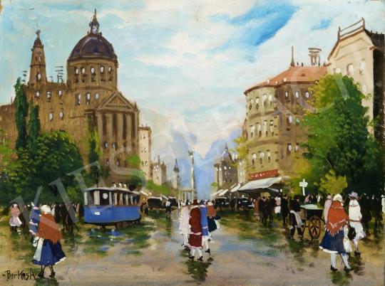 For sale  Berkes, Antal - Street Scene in Paris 's painting